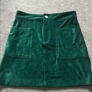 Altar’d State Emerald Green Skirt Small